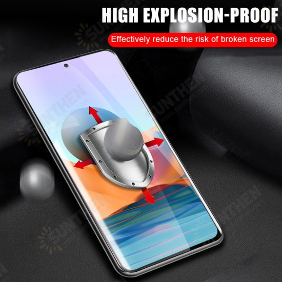 For Xiaomi Redmi Note 10/ Redmi Note 10S Film HD Automatic-Repair Anti-Scratch Full Coverage Soft Hydrogel Film Screen Protector Non-Original