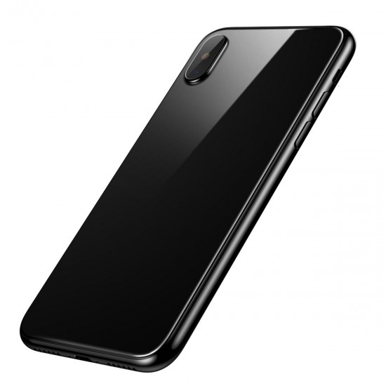 Clear Back Glass Protector For iPhone XS Max 0.3mm Scratch Resistant Anti Fingerprint All Glass