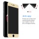 Anti Spy 3D Arc Edge 0.26mm 9H Carbon Fiber Tempered Glass Screen Protector for iPhone 7 Plus