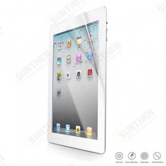 HD LCD Clear Transparent Screen Guard Protector For iPad 2 3 4