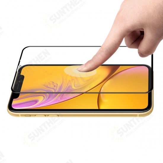 6D Curved Edge Screen Protector For iPhone XR Full Screen Coverage Tempered Glass Film