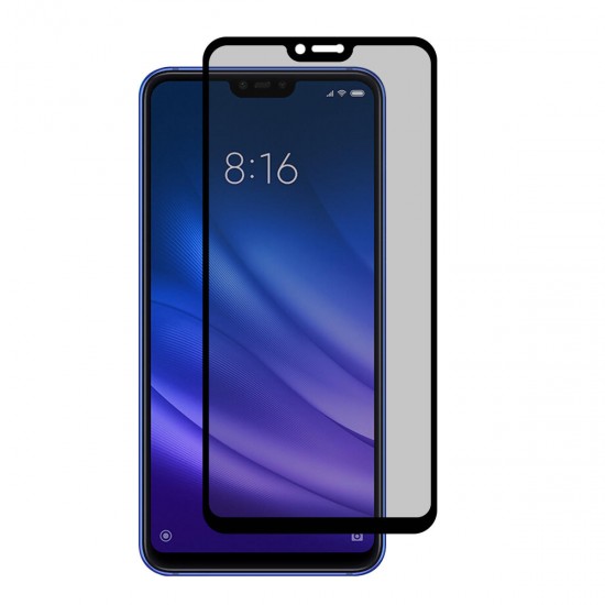 9H 2.5D Full Coverage Anti-peeping Anti-explosion Tempered Glass Screen Protector for Xiaomi Mi8 Lite Non-original