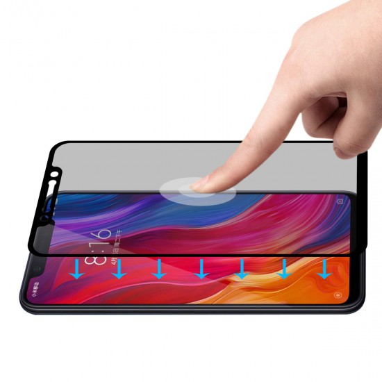 9H 2.5D Full Coverage Anti-peeping Anti-explosion Tempered Glass Screen Protector for Xiaomi Mi8 / Xiaomi Mi 8 Pro / Xiaomi Mi 8 Explorer Edition Non-original