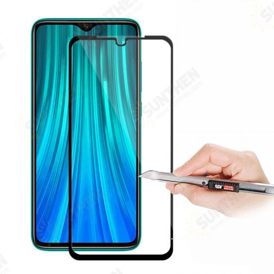 9H Anti-explosion Full Glue Full Coverage Tempered Glass Screen Protector for Xiaomi Redmi Note 8 Pro Non-original