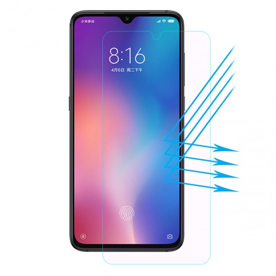 9H Hardness 2.5D Anti-Bluelight Anti-explosion Tempered Glass Screen Protector for Xiaomi Mi9 / Xiaomi Mi 9 Transparent Edition Non-original