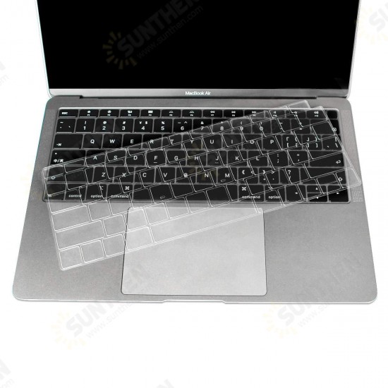 Clear Dustproof Keyboard Cover For Macbook Air 13.3 Inch 2018 (A1932)