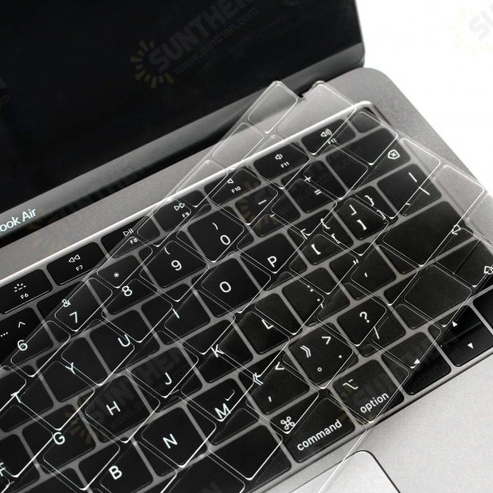 Clear Dustproof Keyboard Cover For Macbook Air 13.3 Inch 2018 (A1932)