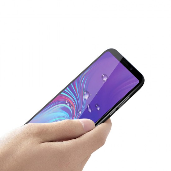 2.5D Curved Edge AGC Tempered Glass Screen Protector For Samsung Galaxy A9 2018 Full Screen Film