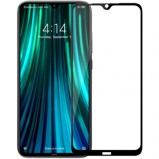 3D CP+MAX Anti-explosion Full Coverage Tempered Glass Screen Protector for Xiaomi Redmi Note 8 2021 Non-original