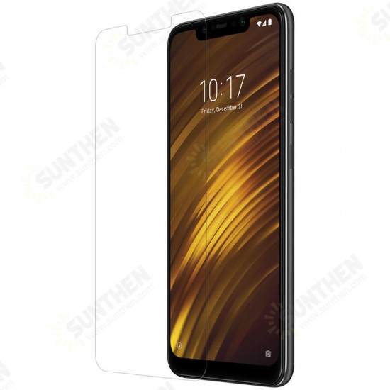 Anti-explosion Tempered Glass Screen Protector +Lens Protective Film for Xiaomi Pocophone F1 Non-original