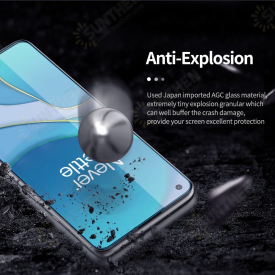 For OnePlus 8T Front Film Amazing H+PRO 9H Anti-Explosion Anti-Scratch Full Coverage Tempered Glass Screen Protector