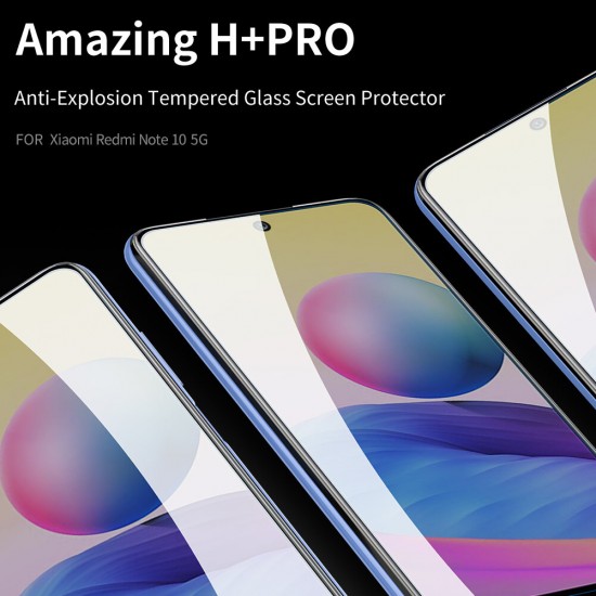 Global Version / Xiaomi Redmi Note 10 5G Film Amazing H+PRO 9H Anti-Explosion Anti-Scratch Full Coverage Tempered Glass Screen Protector