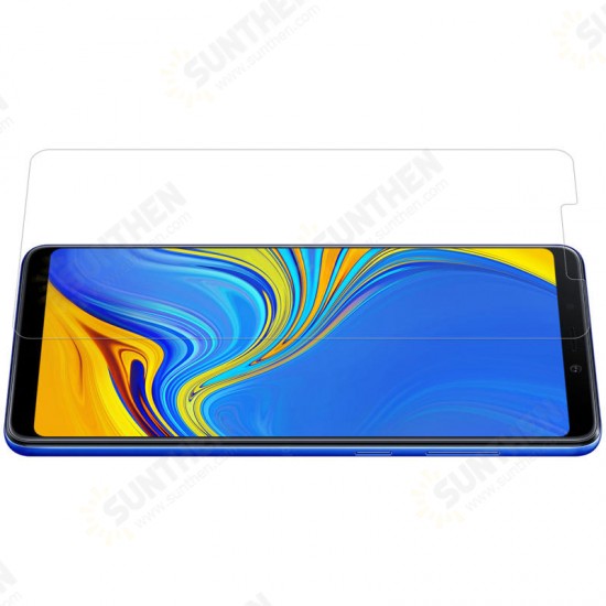 Explosionproof Tempered Glass Screen With Rear Camera Lens Protector For Samsung Galaxy A9 2018 2.5 Curved Edge Film