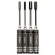 4pcs Metal 4.0/5.5/7.0/8.0mm Hex Screwdriver Tools NUT Key Socket Screwdriver Wrench Set