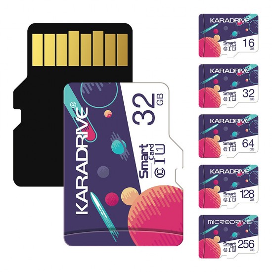 64G Class 10 U1 TF Card Memory Card 32G 128G 256GB 512G TF Flash Card Smart Card