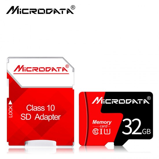 Class 10 High Speed Max 80Mb/s TF Memory Card 8GB 16GB 32GB 64GB 128GB With Card Adapter For Mobile Phone Tablet GPS Camera