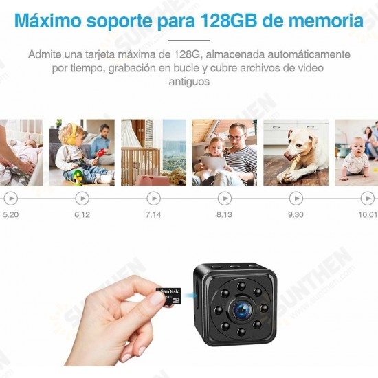 128GB L23 1080P 2MP Lens Camera 2-Hour Recorrding 30 FPS 140°Wide Angle