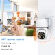 A11 1080P HD Security Camera Wireless Plug-In PTZ Monitoring Surveillance Cam IR Night Vision Mobile Tracking Voice Intercom WiFi Remote Alarm Push