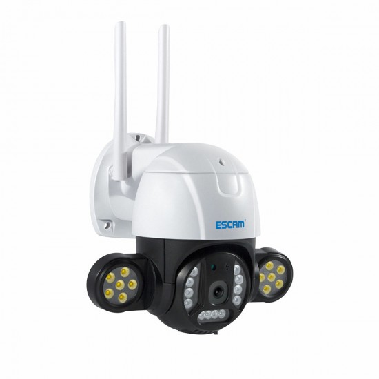 3MP PTZ WiFi IP Camera with 4X Zoom, Dual Lights, Motion Detection and Two-Way Audio