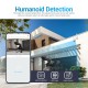 QF800 8MP Pan/Tilt AI Humanoid Detection Auto Tracking Cloud Storage Waterproof WiFi IP Camera Two Way Audio Night Vision ICSEE APP