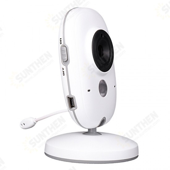 VB603 Wireless Video Baby Monitor 3.2 inch Baby Nanny Security Camera Night Vision Temperature Sleeping Monitor - EU Plug