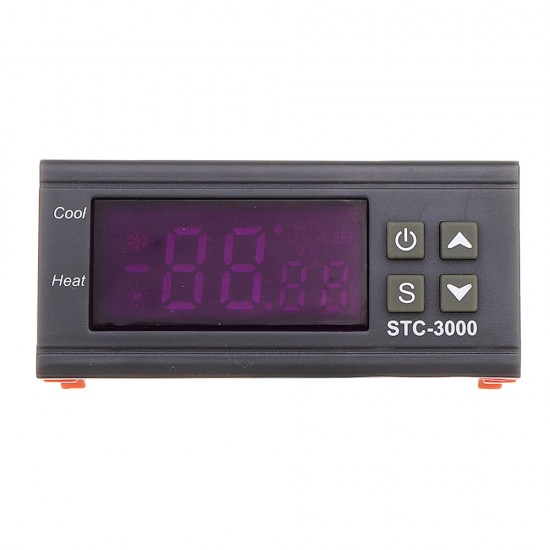 STC-3000 High Precision 110V-220V Digital Thermostat Temperature Controller Thermometer Sensor Hygrometer Module