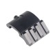 Y73 3Slots Ultralow Profile 45° Offset Picatinny Rail Mount Holder 20mm Rail Side Mount