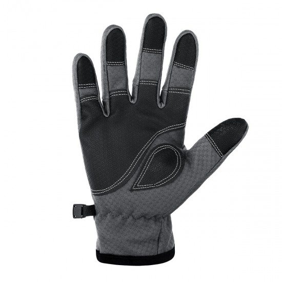 Windstopers Skiing Gloves Anti Slip Touchscreen Breathable Water Repellent Zipper Warm Glove