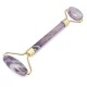 Amethyst Jade Roller Facial Massage Roller Anti Wrinkles Minimize Enlarged Pores Tighten Firm