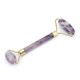 Amethyst Jade Roller Facial Massage Roller Anti Wrinkles Minimize Enlarged Pores Tighten Firm