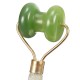 Beauty Green Natural Healthy Body Head Neck Foot Jade Massage Roller Facial Massager