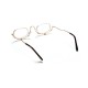 Folding Reading Eyeglasses Magnifying Makeup Glasses Cosmetic Reading Eyeglasses Eye Care