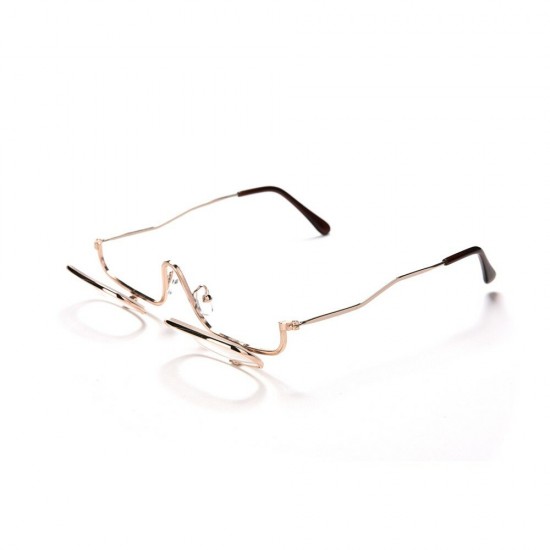 Folding Reading Eyeglasses Magnifying Makeup Glasses Cosmetic Reading Eyeglasses Eye Care