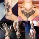 Indian Henna Tattoo Paste Stickers Temporary Tattoo Kit Body Paint Mehandi Ink