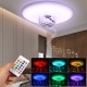 30W E27 bluetooth Music LED Light Bulb Projector Night Lamp RGB Ceiling Lighting AC85-265V