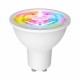GU10 Smart LED Bulbs RGB Multicolor Dimmable Bulbs Support Remote Control Voice Control Timing Compatible With Alexa &Google Home