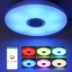 60W Dimmable LED RGBW bluetooth Music Speaker Ceiling Light APP Remote Bedroom