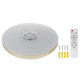 60W Dimmable LED RGBW bluetooth Music Speaker Ceiling Light APP Remote Bedroom