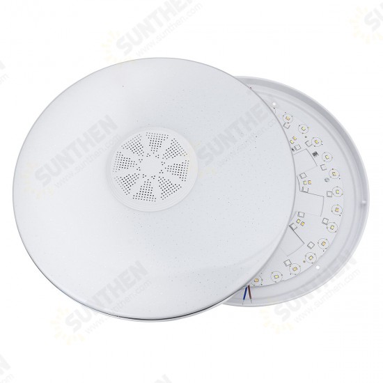 Bluetooth WIFI LED Ceiling Light RGB Music Speeker Dimmable Lamp APP Remote