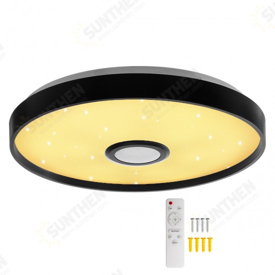 Dimmable 36W RGB LED Ceiling Light Lamp bluetooth WIFI Alexa / Google Home + Remote