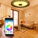 LED RGB Ceiling Light bluetooth Sound Lamp APP Remote Control 100-240V