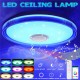 bluetooth WiFi LED RGB Music Ceiling Lamp+Remote Control for Kitchen Bedroom Bathroom 85-265V/220V/110-220V