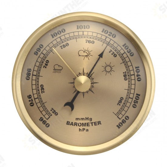 960-1060hPa Barometer Air Pressure Gauge Weatherglass Weather Meter Wall Hanging