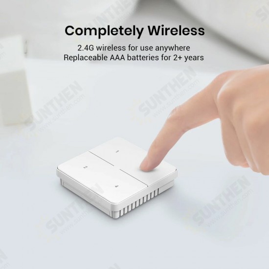 SR3 Smart 4-Key Button Switch Wireless Works With Alexa, Google Home, IFTTT Need S3 Hub