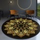 Circular Circle Round Rugs Floor Carpets Small Extra Large Mats