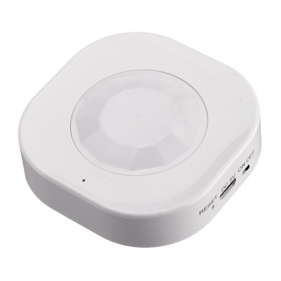 MS-SPS Smart WiFi PIR Motion Sensor Human Detector Infrared Human Induction Receiver USB Charging Version