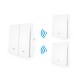 WiFi Smart Push Button Switch RF433 Wall Panel Transmitter Kit Smart life Tuya App Remote Control Works with Alexa Google Home