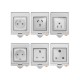 S55 Waterproof WIFI Smart Socket Switch UK/AU/US/FR/DE/ZA Multiple Version Wifi Socket Works With Alexa Google Home