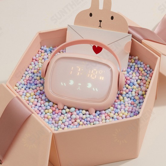 Time Angel Alarm Clock Multi-function LED Digital Clock Children's Creative Electronic Small Alarm Clock