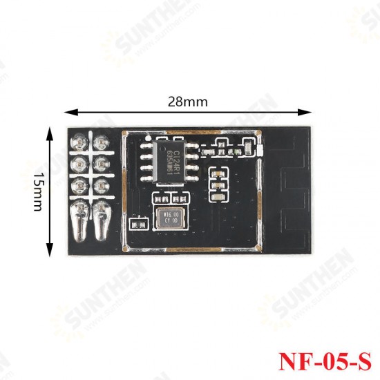 2.4G Wireless Module Ci24R1 Chip SPI Interface PCB Onboard Antenna NF-05 NF-05-S Board